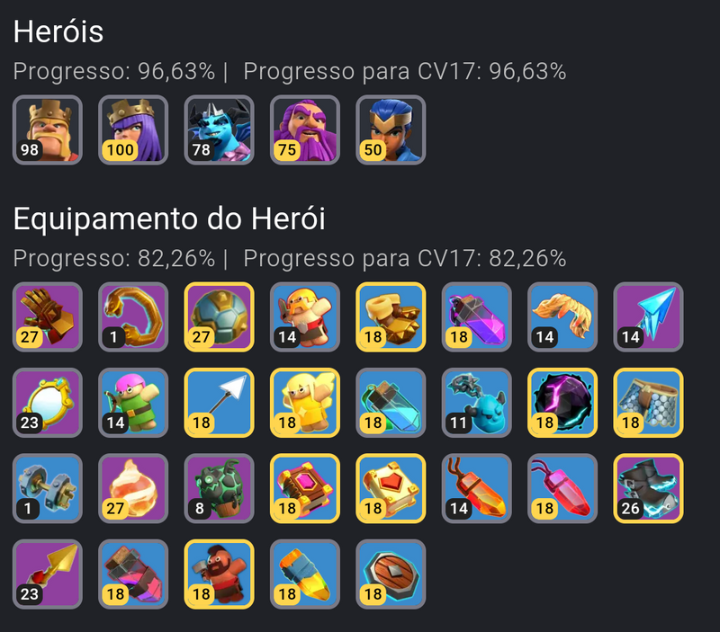 CV17 semi Full 29 skins 3 paisagens (01+100)