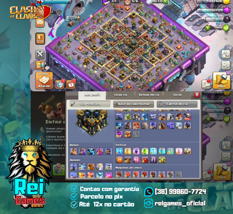 CV17 semifull | 35 skins | 3 paisagens | decorações (01+11)