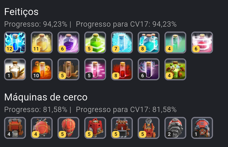 CV17 semi Full 29 skins 3 paisagens (01+100)